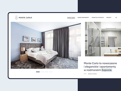 Monte Carlo Apartments apartment rental apartments branding design graphic design hotel logo photoshop web webdesign website
