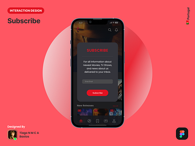 Subscribe app dailyui design graphic design interaction design subscribe ui