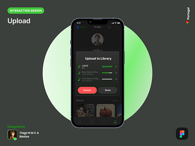 Upload app dailyui design graphic design interaction design ui upload