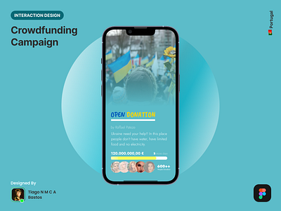 Crowdfunding Campaign app crowdfunding campaign dailyui design graphic design interaction design ui