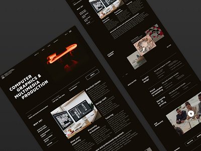 University | Redesign concept design redesign ui university ux website