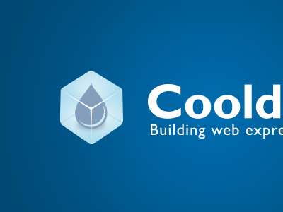 Cooldrops logo logo design