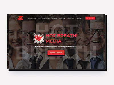Hot Breath app branding design ecommerce graphic design illustration lead logo marketing mobileapp site ui ux