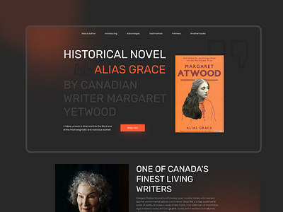 Landing page - bookshop