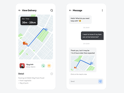 Delivery App app delivery design graphic design logo ui ux vector