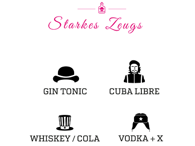 Cocktail Card artdirection beverage cheers cocktail cocktail party cocktailcard design friday icon illustrator infografik infograhic menu print prost timeforadrink wedding wedding card