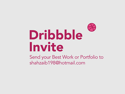 1 Dribbble Invite Giveaway dribbble invitation dribbble invite