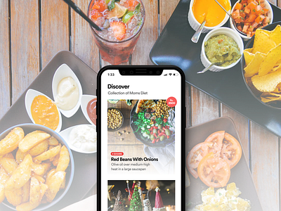 FoodCache: Discover Screen mobile mobile app mobile app design mobile app development react native react.js