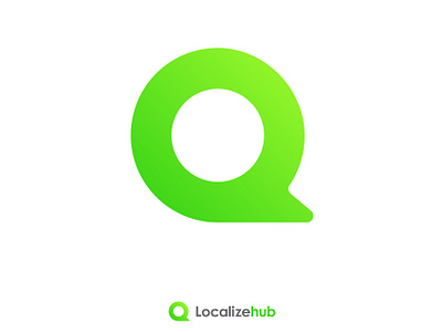 Localizehub language logo logo design minimalistic services text translate vector visual identity webapps