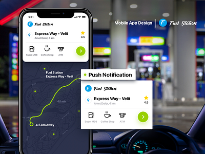Fuel Station App fuel map nearby proximity station
