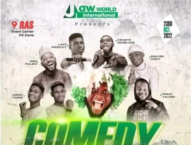 comedy show design graphic design