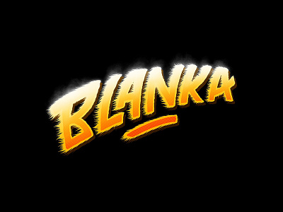 029/365_17 Blanka graphism illustration ipad lettering lettrage procreate type typo typography