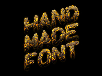 055/365 Hand Made Font graphism illustration ipad lettering lettrage procreate type typo typography