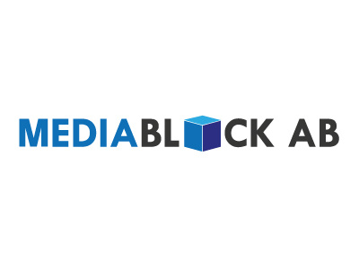 Mediablock logo company logo logotype media