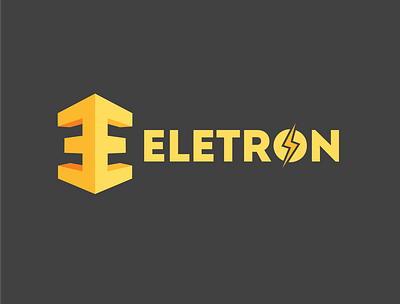 Eletron branding design graphic design logo