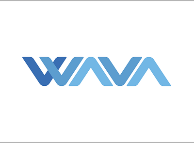 Wava branding design graphic design logo typography