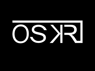 OSKR fashion logo branding cloths design fashion graphic design illustration logo logo design mens minimalist logo simple logo wordmarlk logo