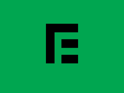 EF | FE Letter Logo graphic design lettermark logo logo design minimalist logo simple logo
