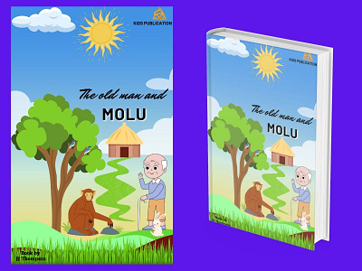 Book Cover Design... advertising book cover design branding graphic design kids book cover design print design