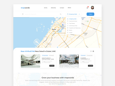 mapwords | Business Listing Homepage