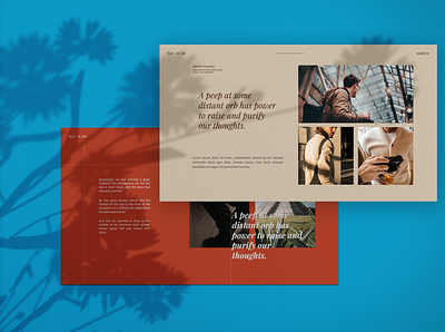 Samota - Powerpoint Template #2 app branding design graphic design illustration logo typography ui ux vector