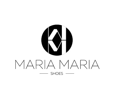 Maria Maria Shoes brand branding logo m maria shoes