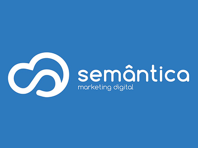 Semântica Logo brand branding company digital logo marketing