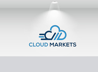 Cloud Markets graphic design logo