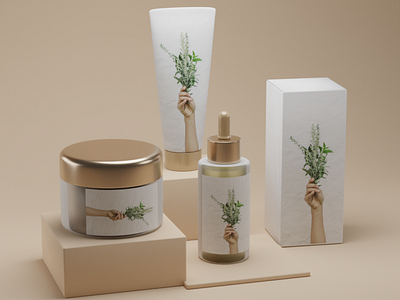 Cosmetic Product Mockup