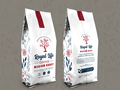 Coffee Packaging & Label Designing
