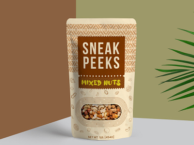 Food Packaging - Mix Dry Fruits food labels food packaging illustrator design photoshop pouch design