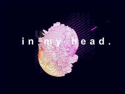 PL01 - up in my head. after affects animation design explosion glitch glitchart illustration motion motion graphics motiondesign movement psd rave rgb type typography vector