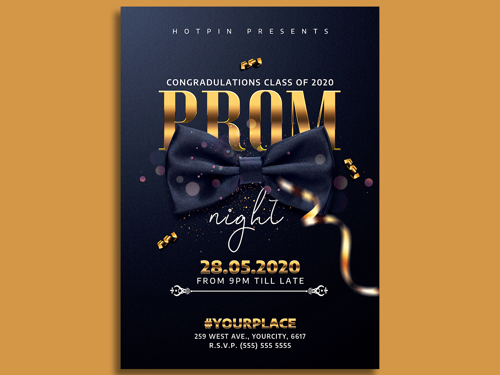 Prom Flyer Template by Hotpin on Dribbble