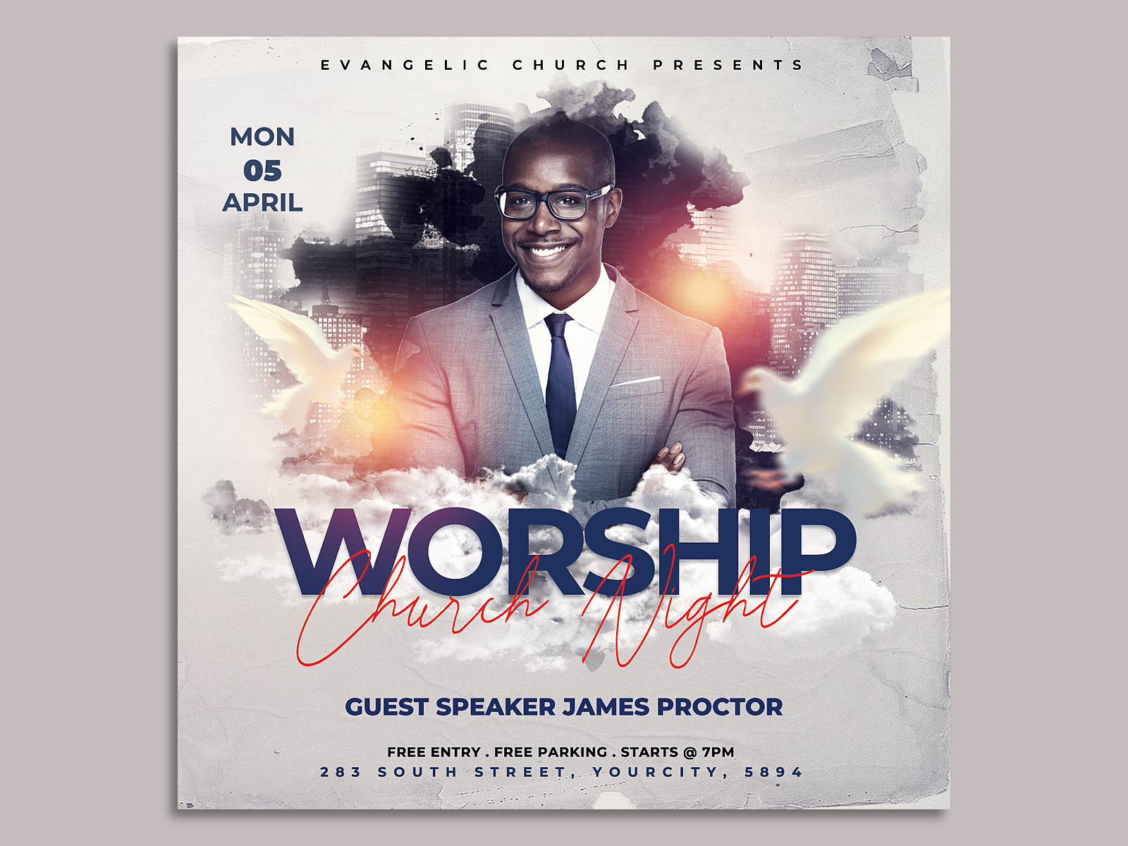 Free Church Flyer Templates Download