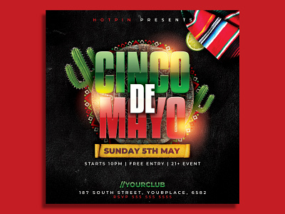 Cinco De Mayo Flyer