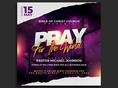 Church Flyer Template