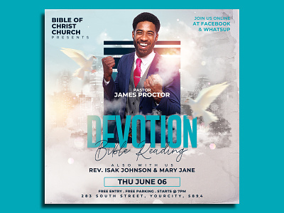 Church Flyer Template church conference cross easter easter flyer event flyer faith god heaven holiday instagram invitation jesus pastor photoshop praise print salvation