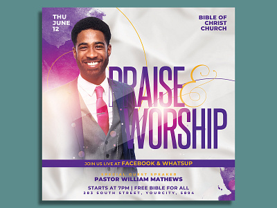 Church Flyer Template