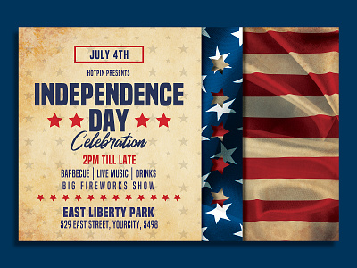 Independence Day Flyer Template cm 4th of july american american flag barbecue bbq club flyer event event flyer firework fireworks flyer template fourth of july independence day independence flyer instagram july 4th memorial day party party flyer