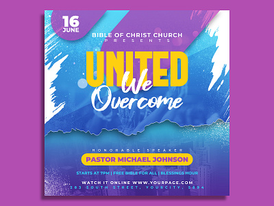 Church Flyer Template