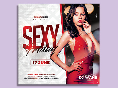 Night Club Flyer template