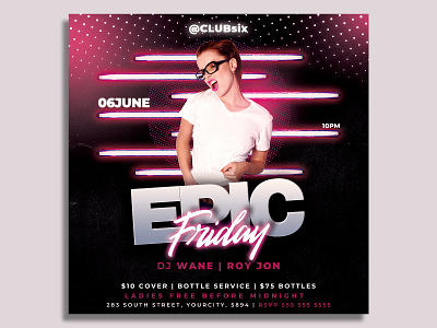 Night Club Flyer Template