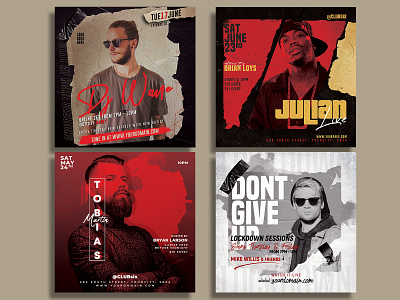 Dj Flyer Template bundle club flyer concert concert flyer dj dj concert flyer dj flyer dj tour dubstep edm electro elegant event flyer template guest dj hip hop instagram invitation minimal