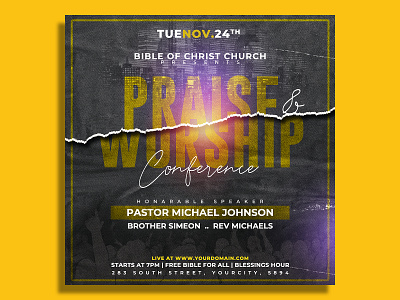 Church Flyer Template