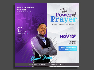 Church Flyer Template cm2