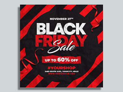 Black Friday Flyer Template