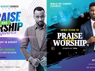 Chrurch Flyer Bundle Template