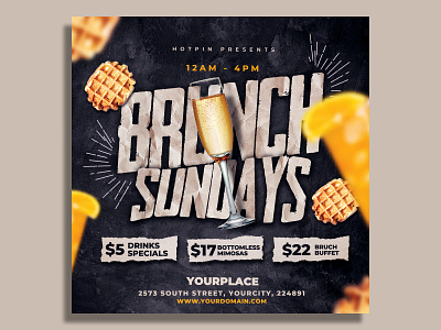 Brunch Flyer Template