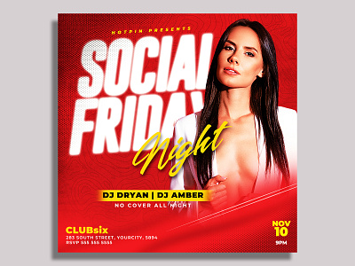 Night Club Flyer Template after work party bash birthday birthday bash birthday party card templates celebration entertainment event flyer fashion friday night girl girls night out invitation ladies ladies night luxury music