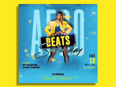 Night Club Flyer Template afro beats afro fusion after work party birthday bash birthday party card templates celebration entertainment event flyer fashion friday night girl girls night out invitation ladies ladies night luxury music